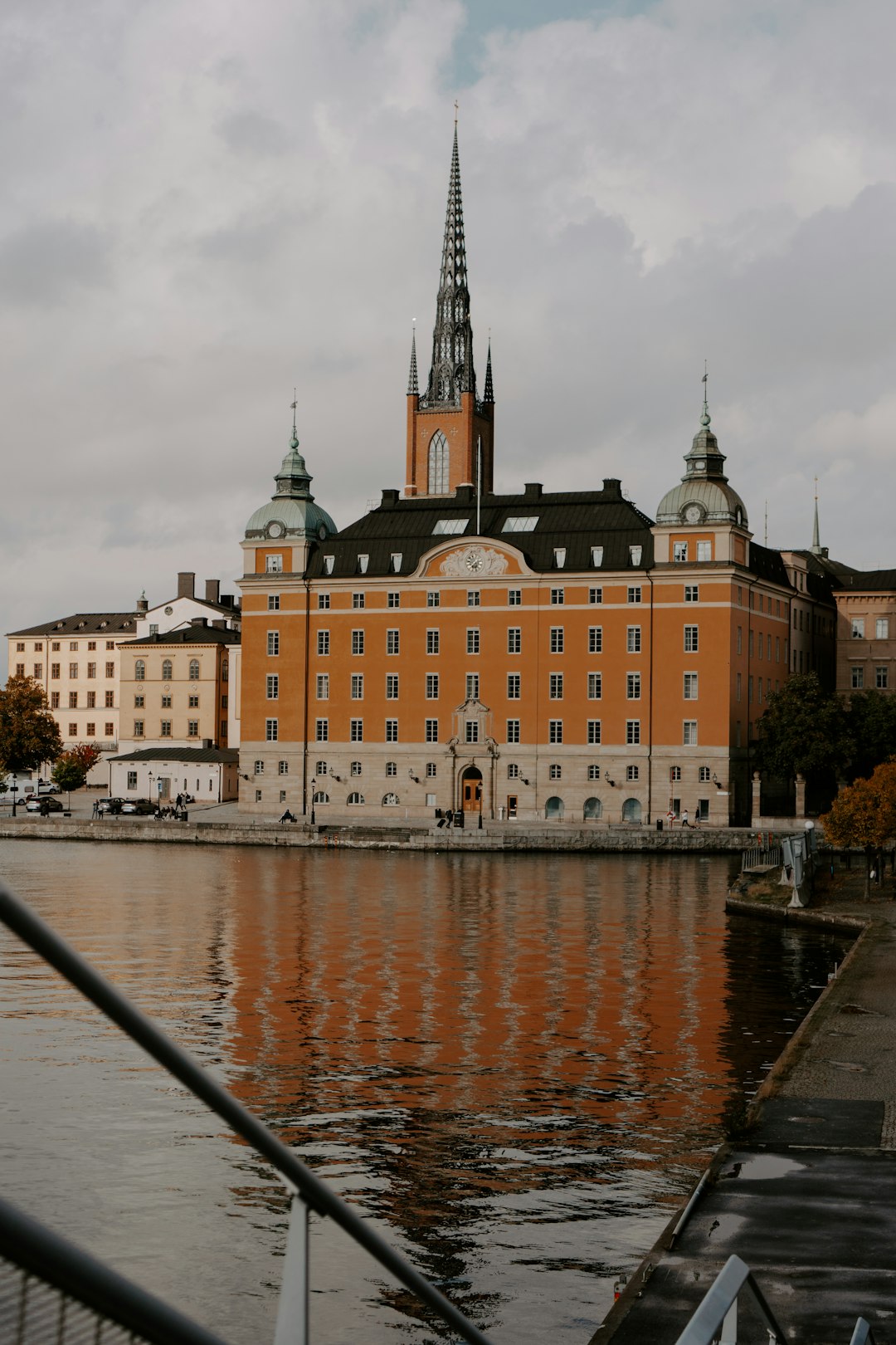Scenic Stockholm waterfront representing life and study in Sweden